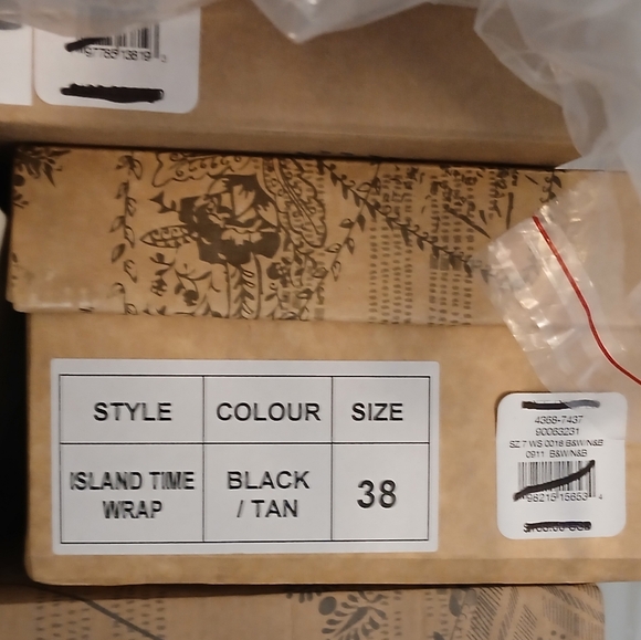 Free People Island Time Wrap Espadrilles Size 38 EU / 7.5 - 8 US NWT - Picture 6 of 7